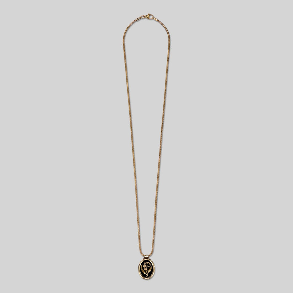 Medium Lily of the Valley Frame Pendant