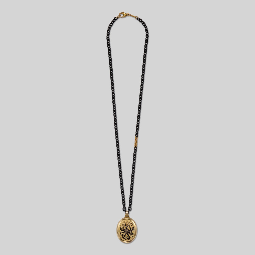 Large Octopus Frame Pendant