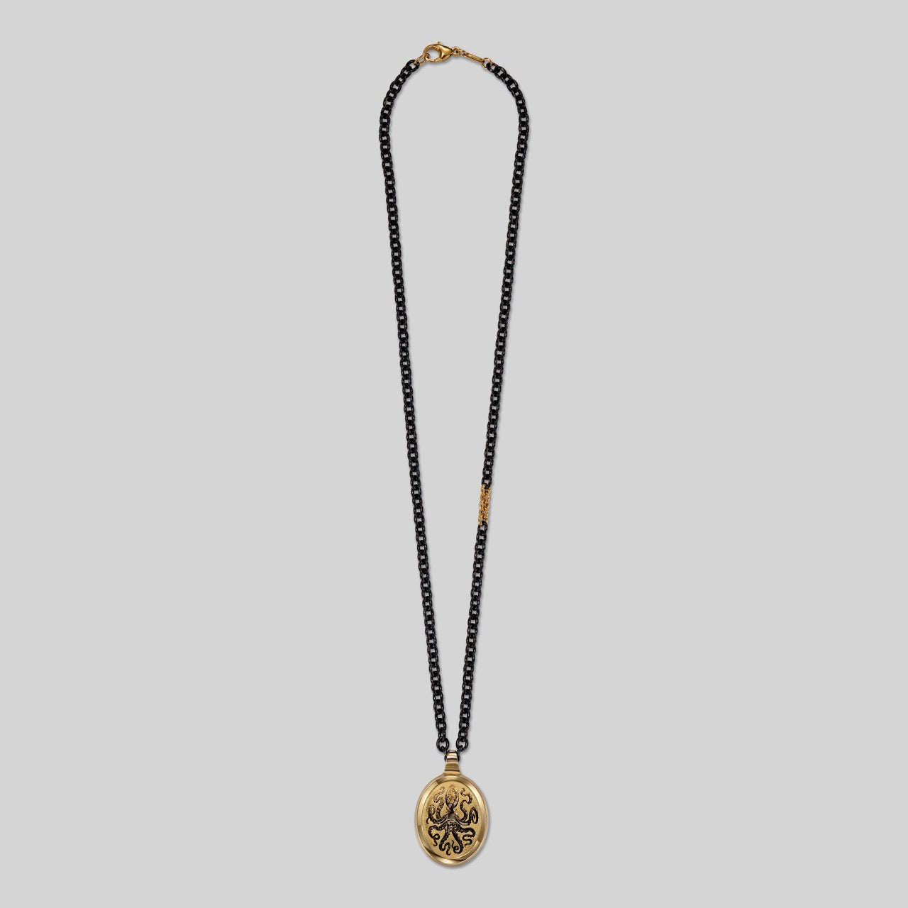 Large Octopus Frame Pendant