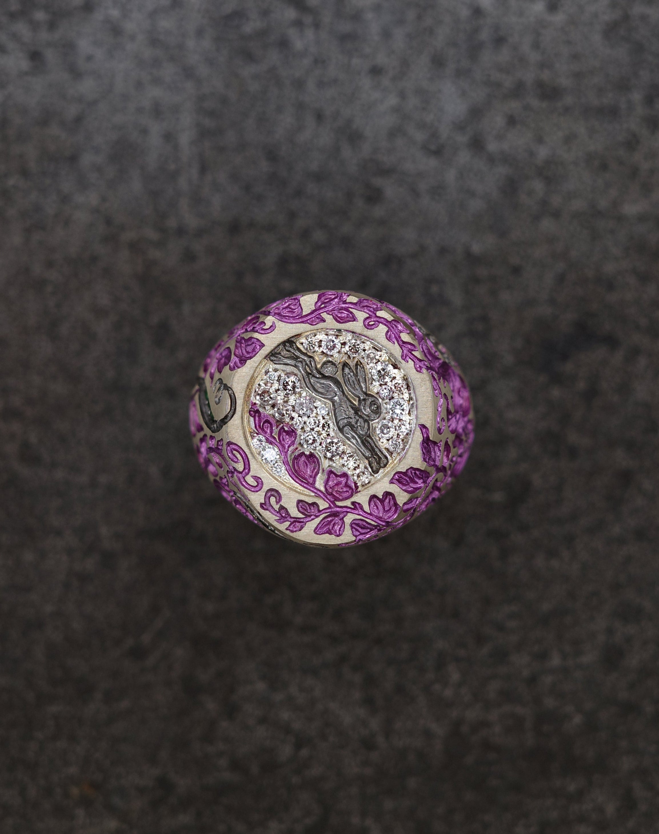 The Moon Rabbit Signet (Purple)