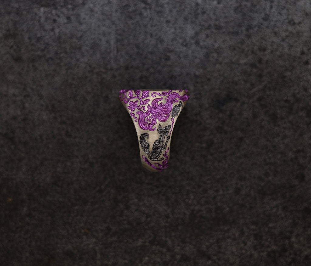 The Moon Rabbit Signet (Purple)