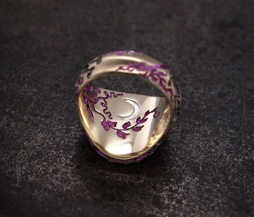 The Moon Rabbit Signet (Purple)