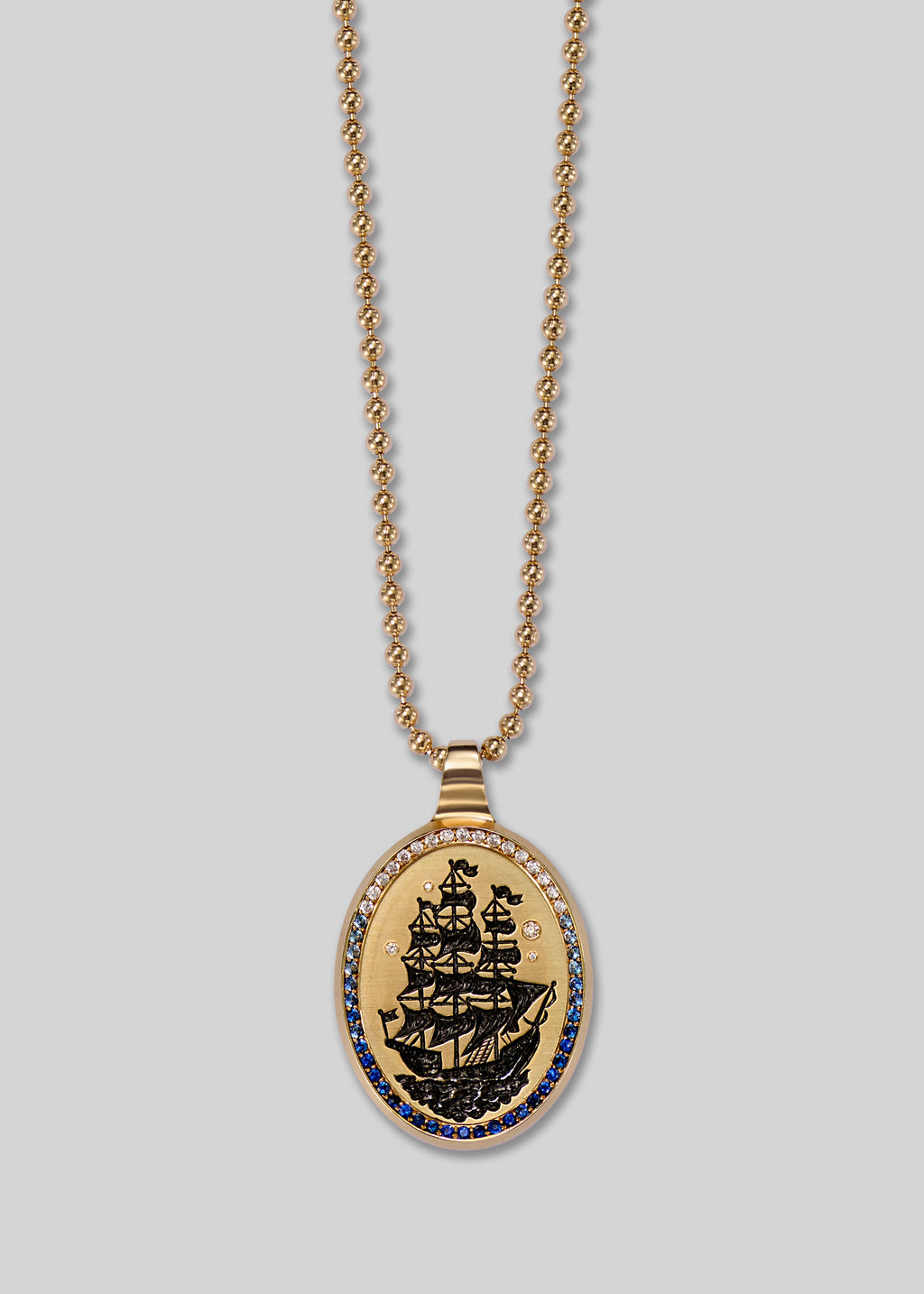 Large Ship Frame Pendant