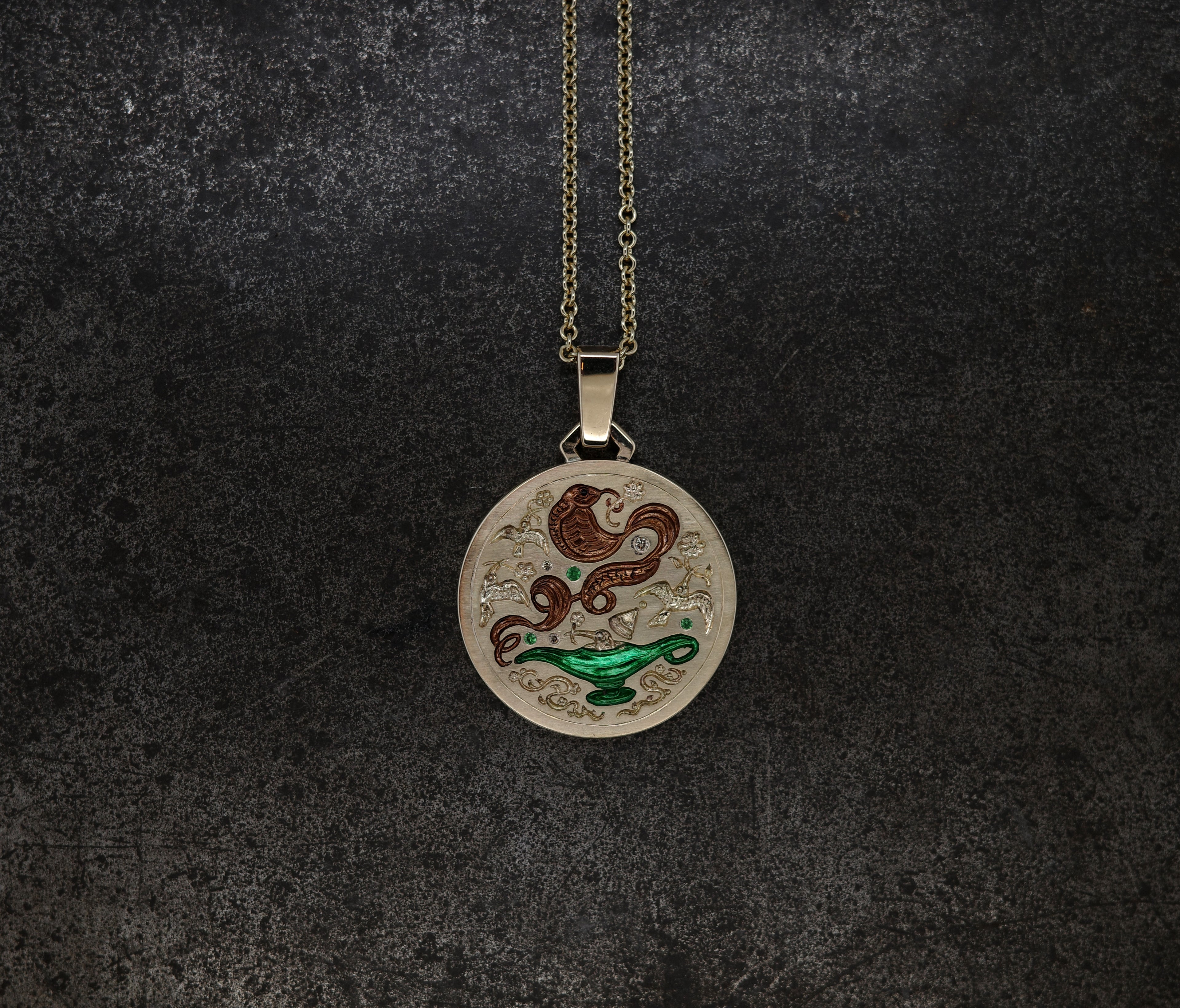 Snake Charmer Pendant