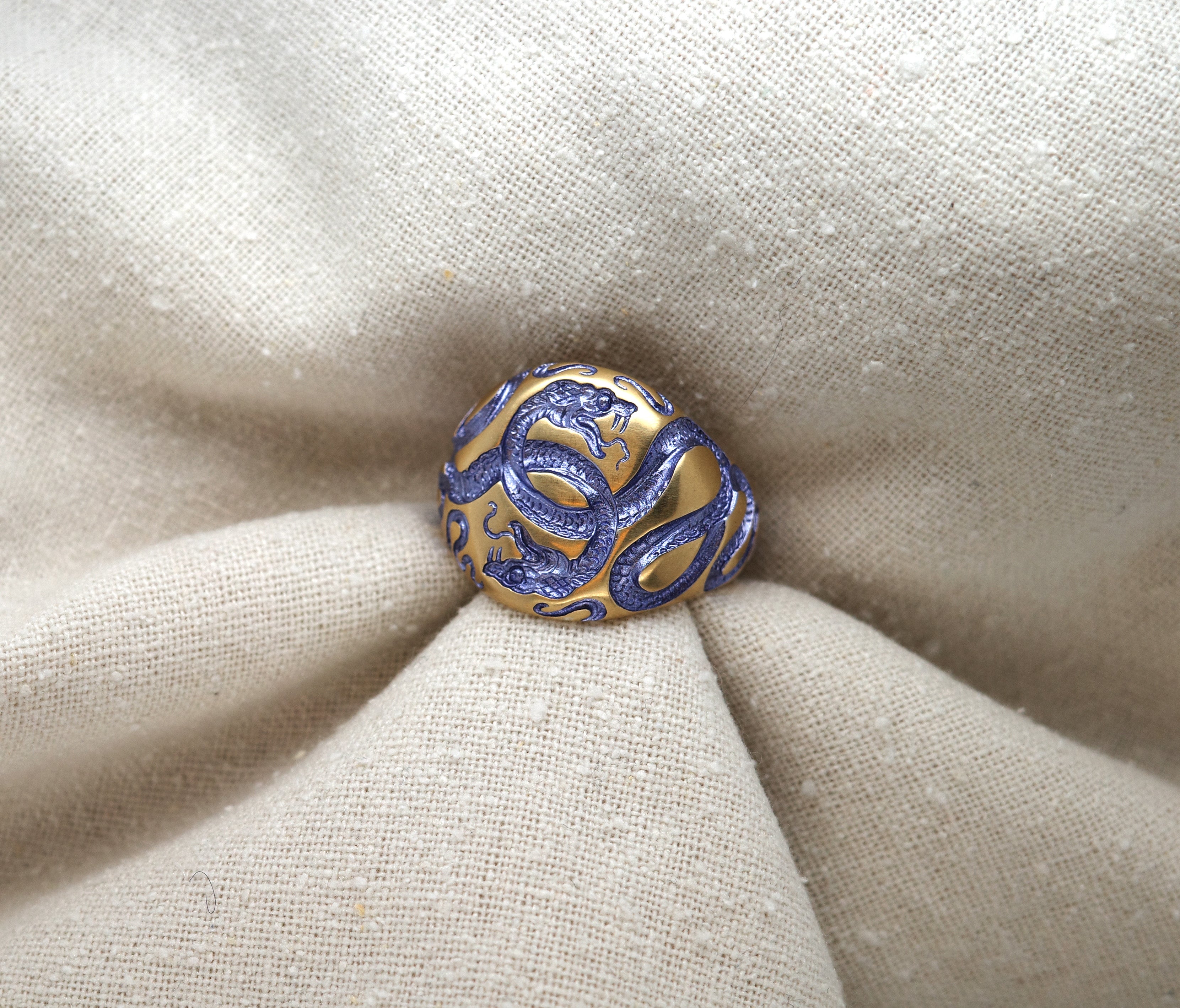 Speak in Tongues Signet Ring