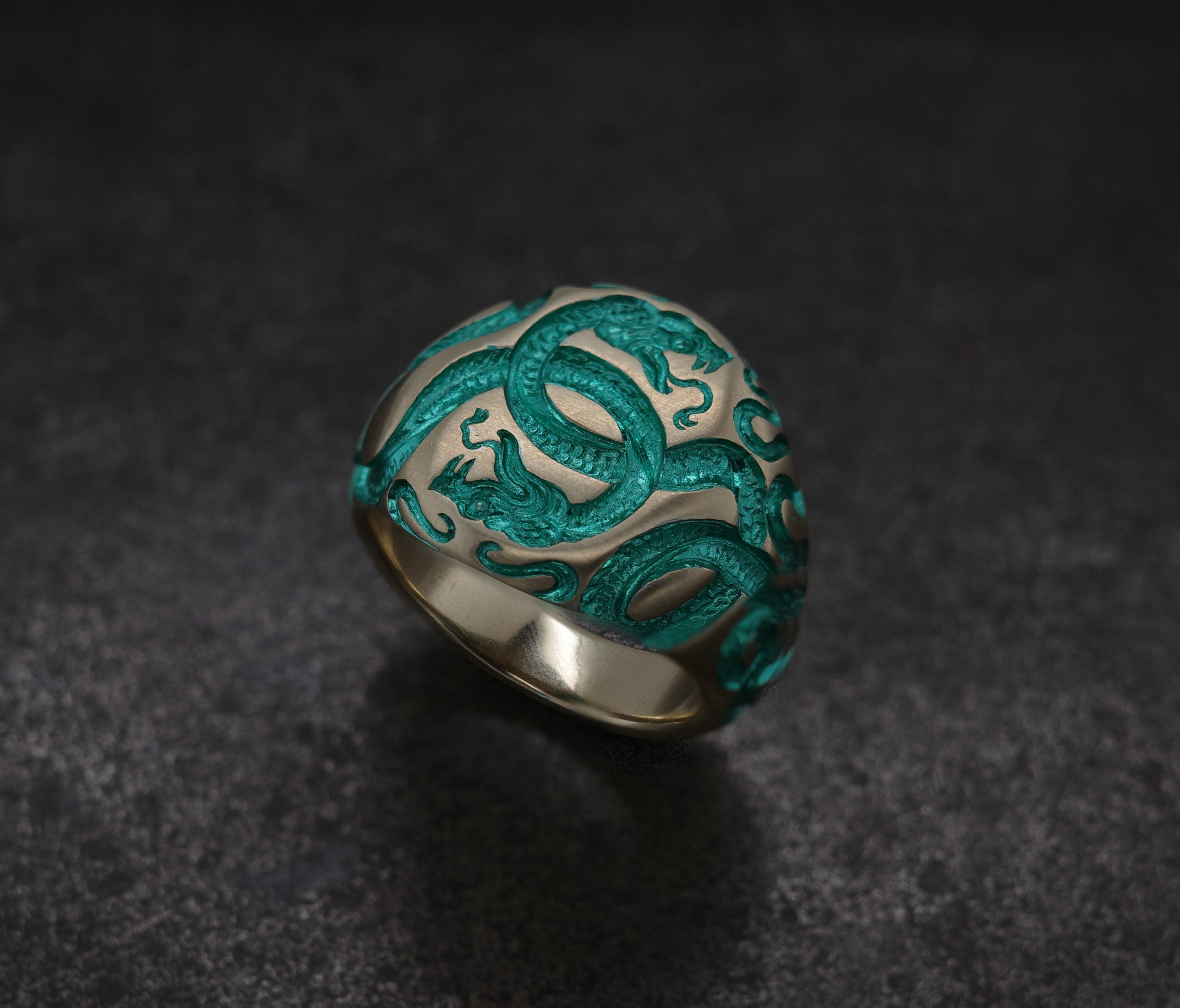 Speak in Tongues Signet Ring
