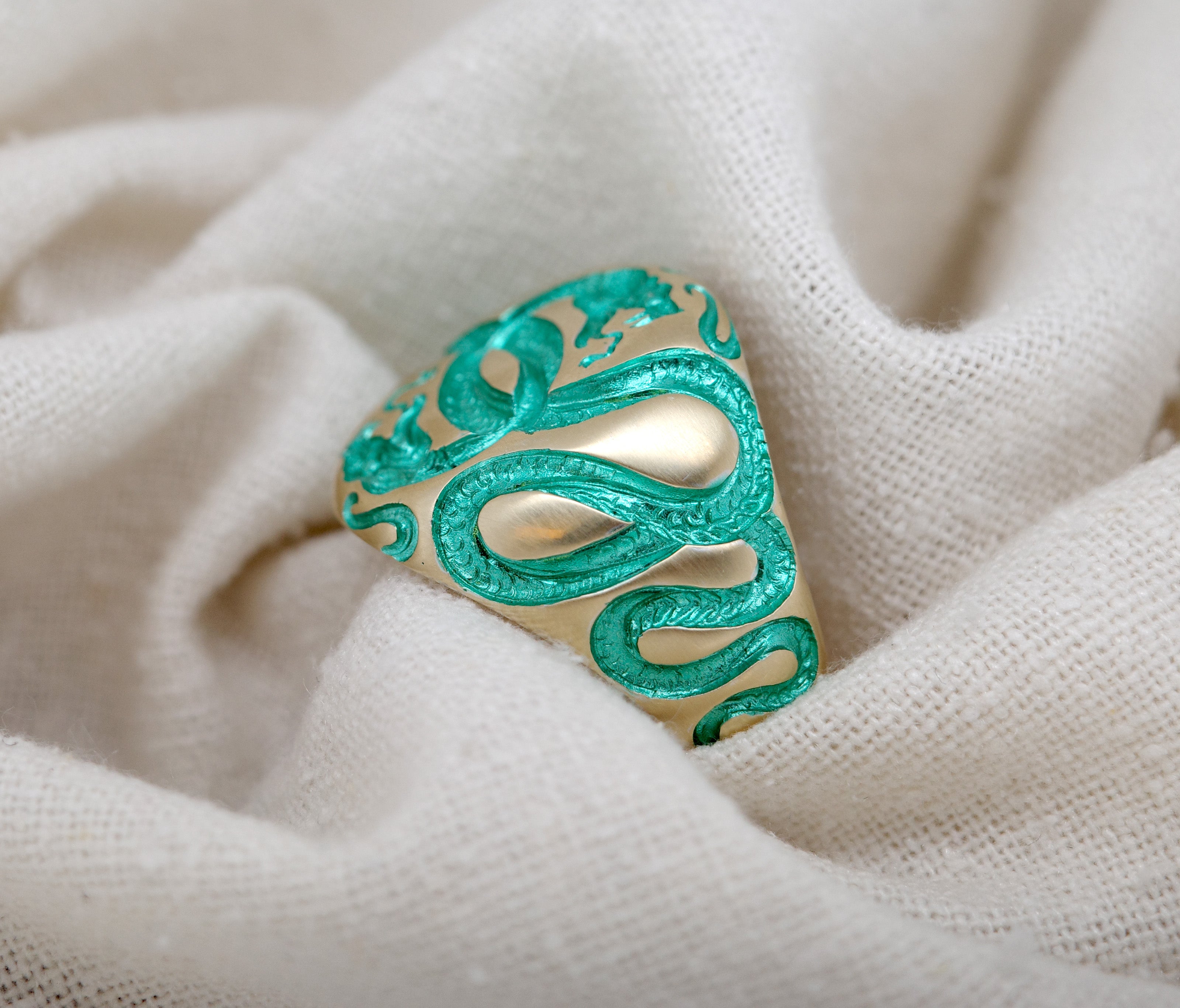 Speak in Tongues Signet Ring