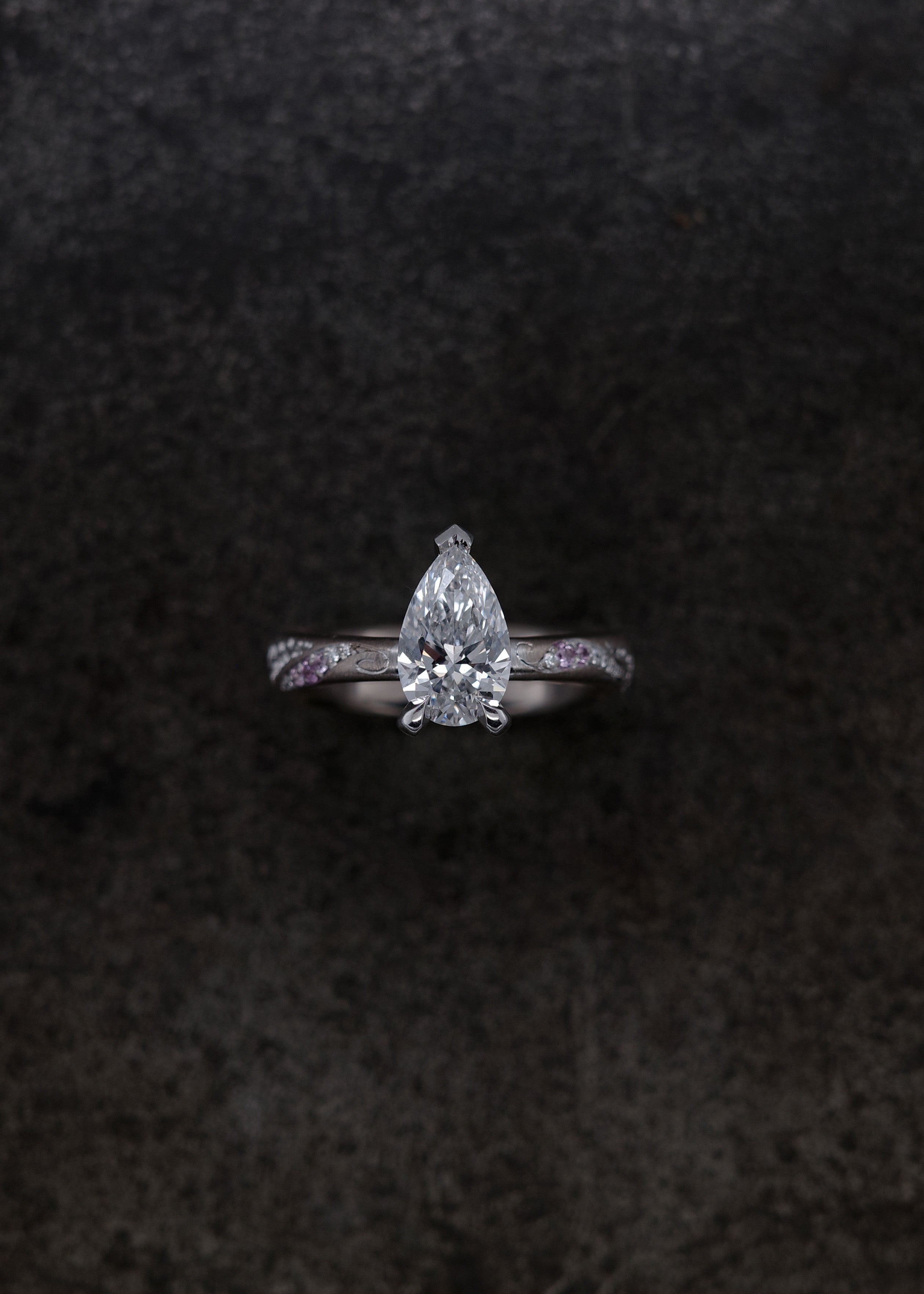 Tapered Engagement Ring - POA
