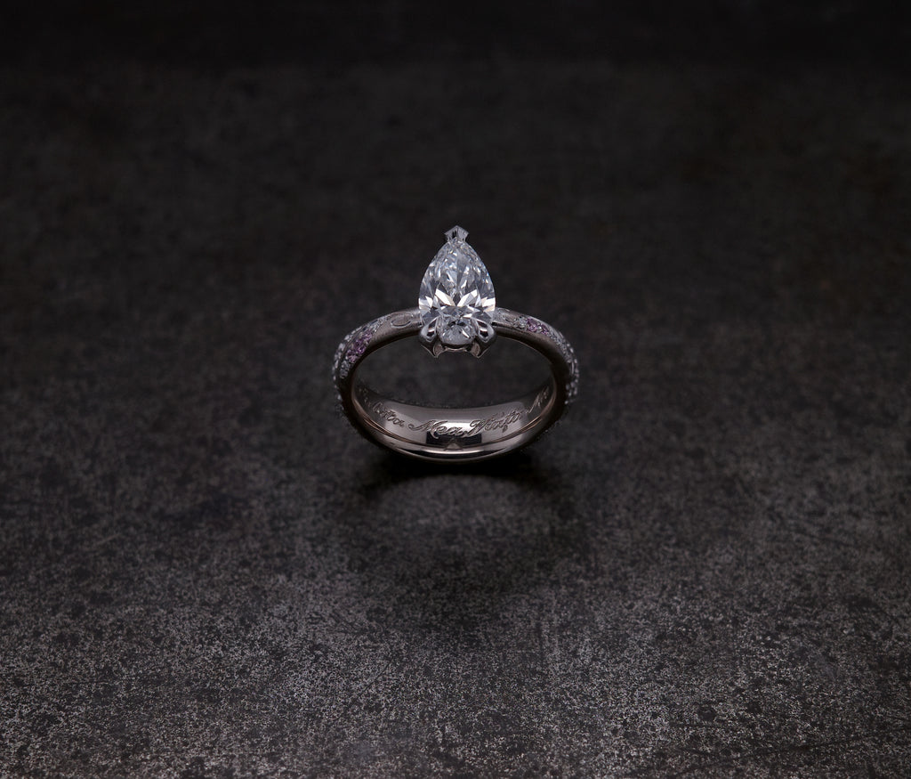Tapered Engagement Ring - POA