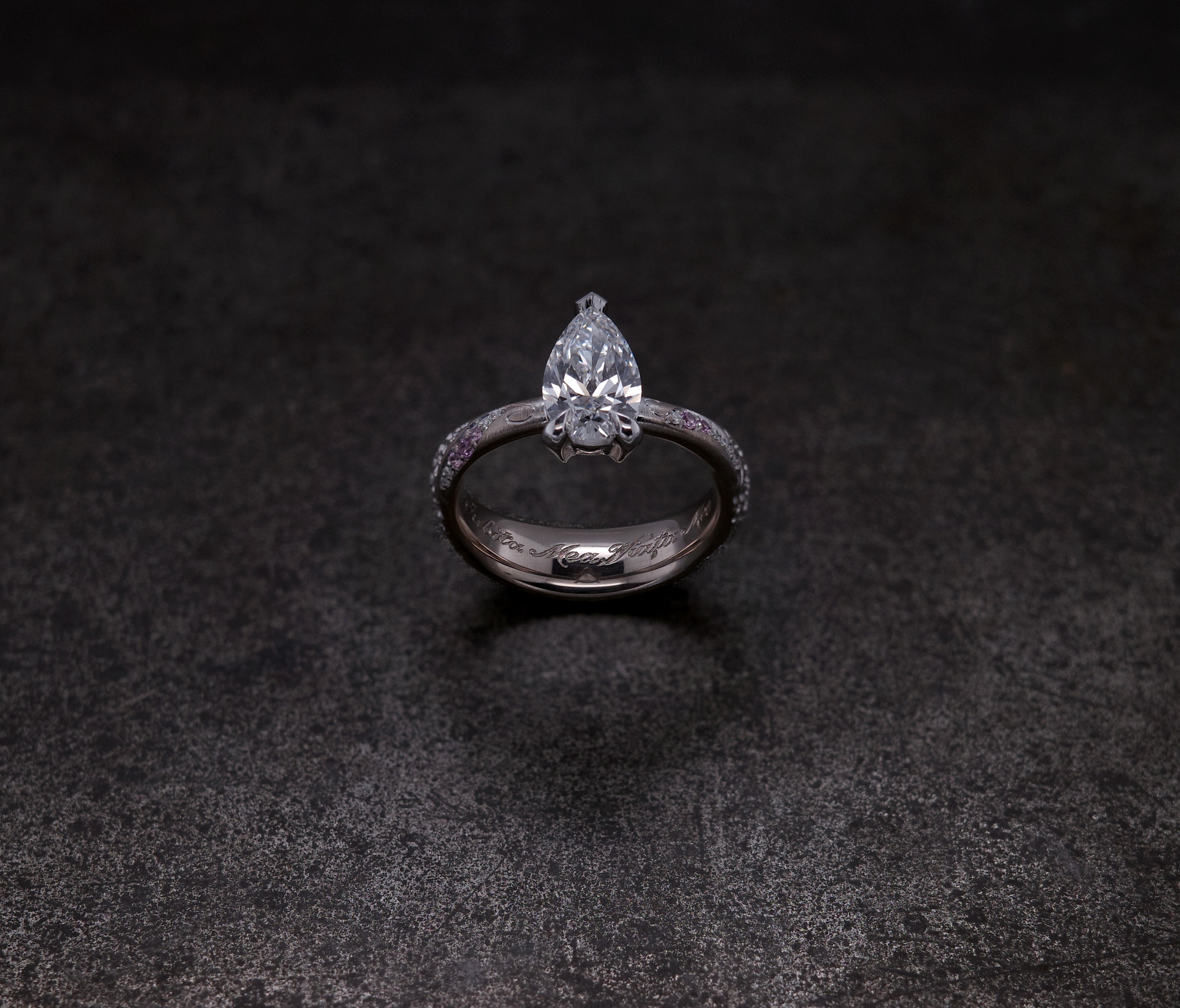 Tapered Engagement Ring - POA