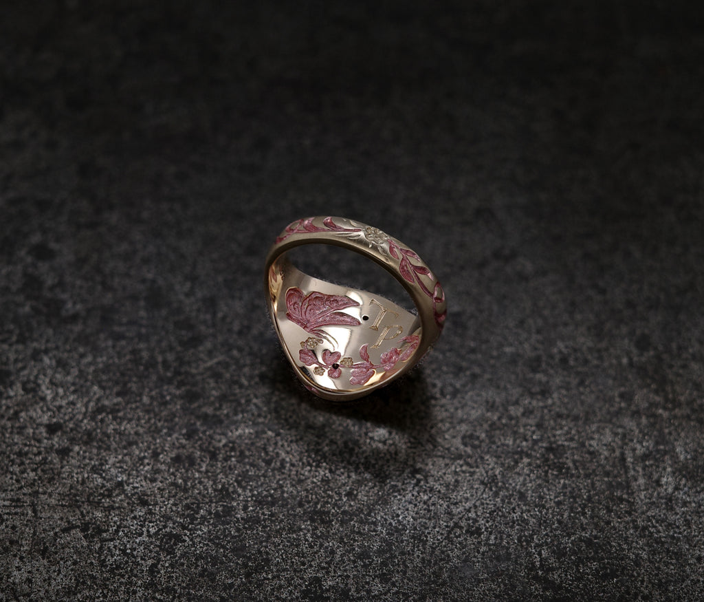 Twin Primrose Mini Signet