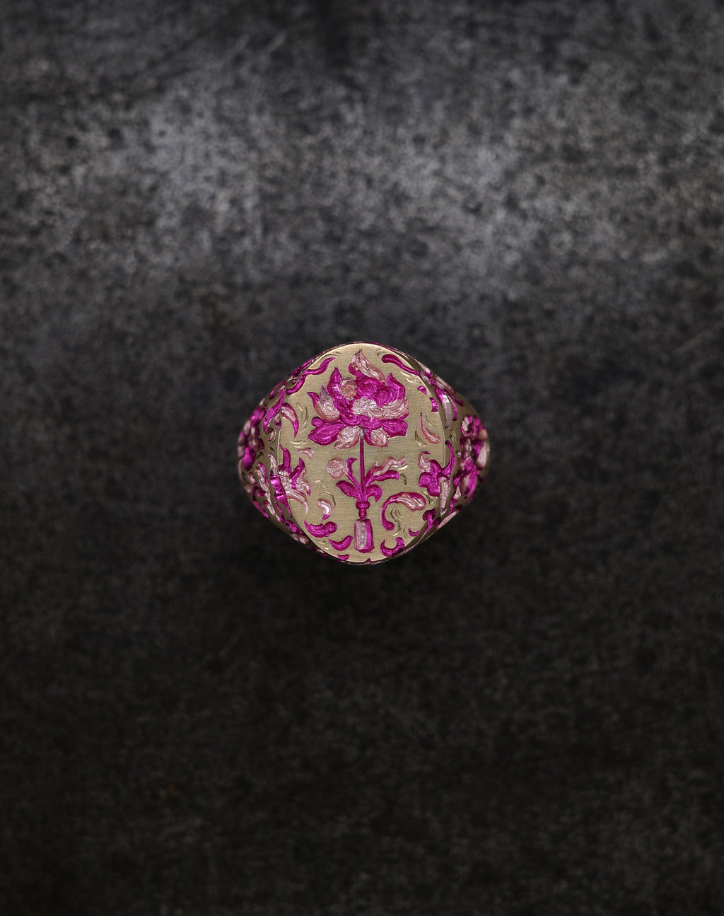 Vase of Peonies Signet