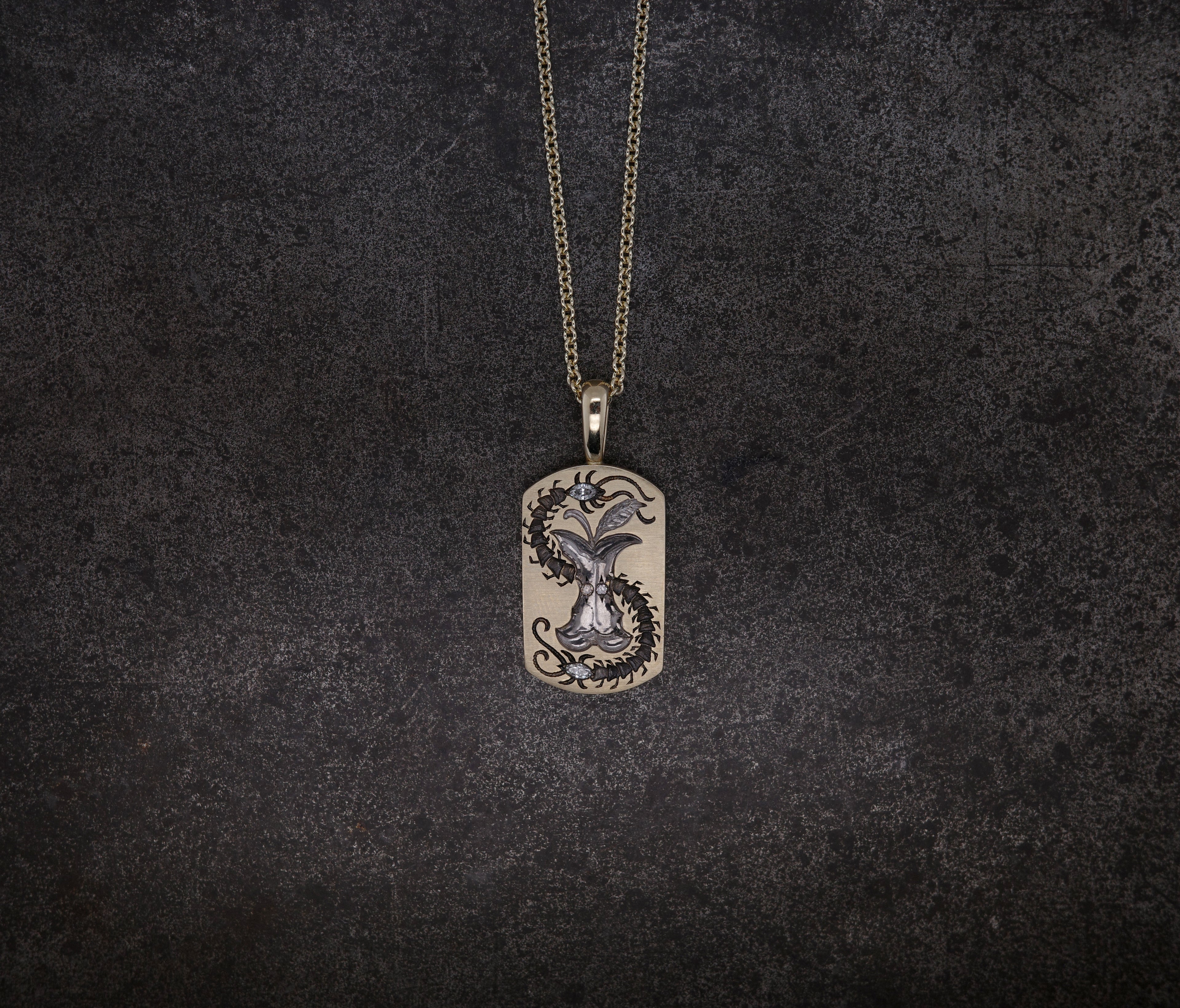 Apple Core Pendant