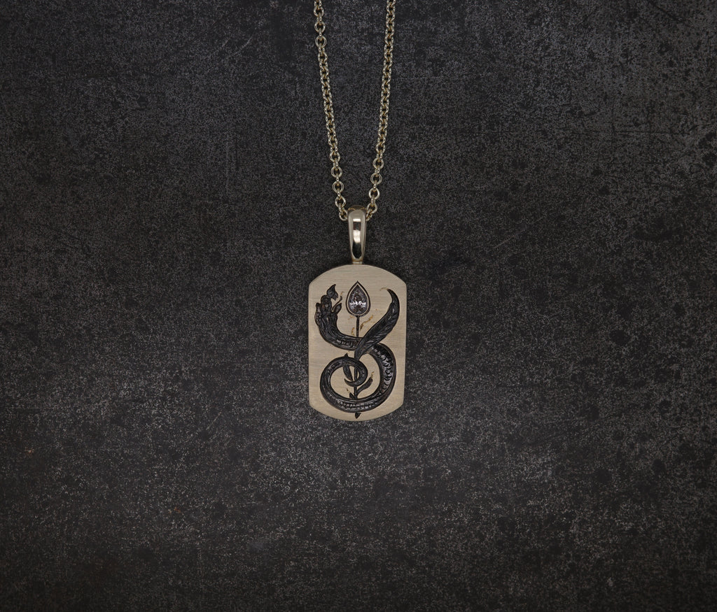 Apple Core Pendant