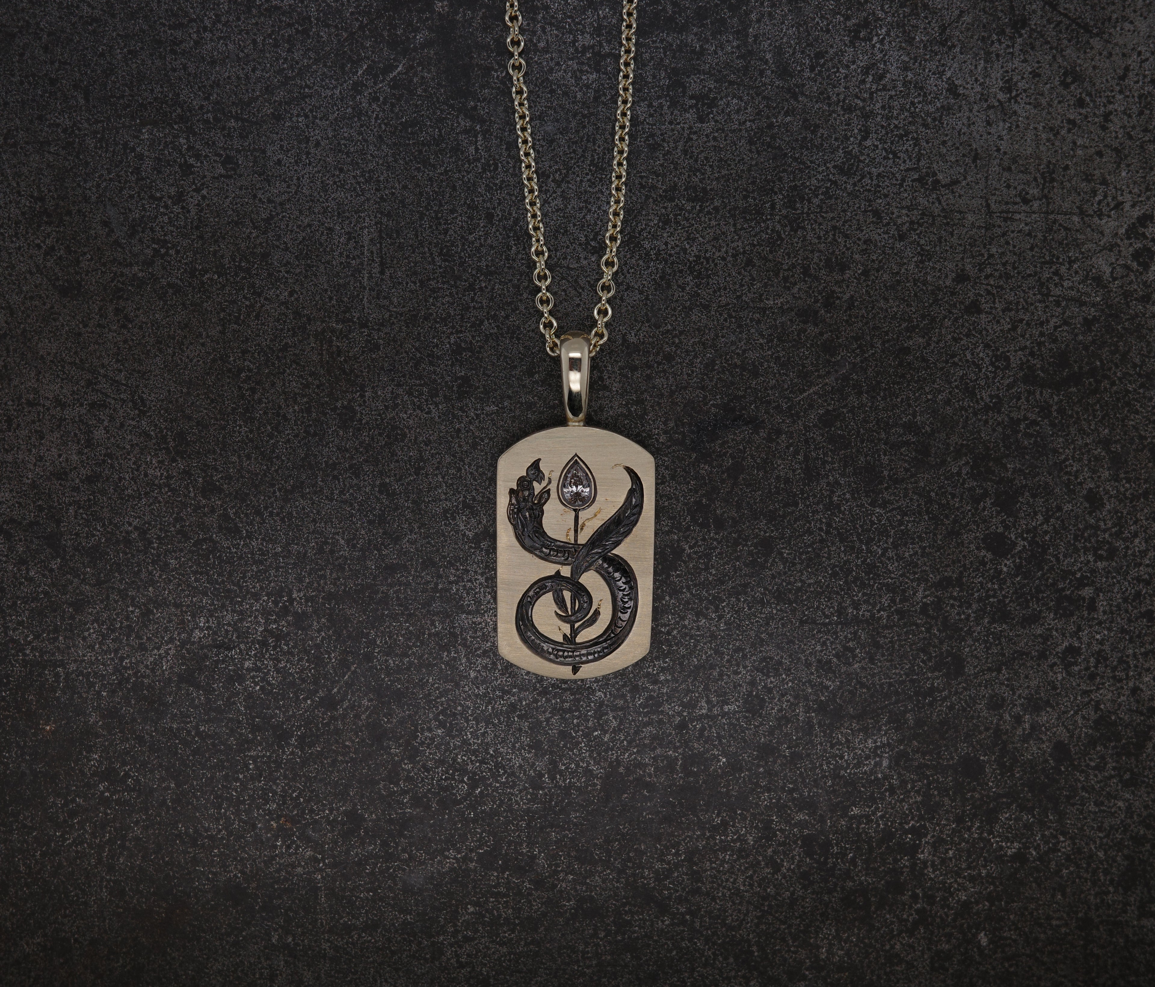 Apple Core Pendant