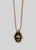 Medium Hibiscus Flower Frame Pendant