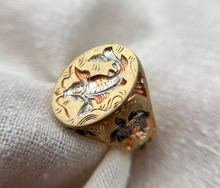 Koi Carp Signet