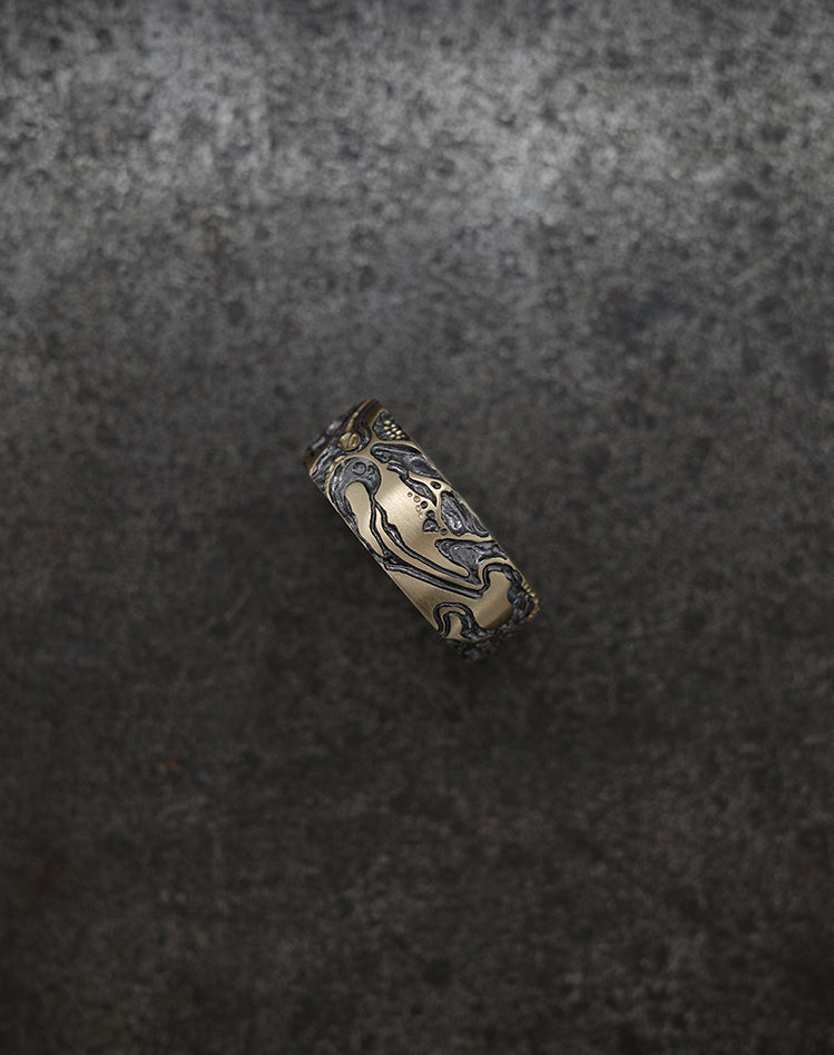 Marble Band Ring