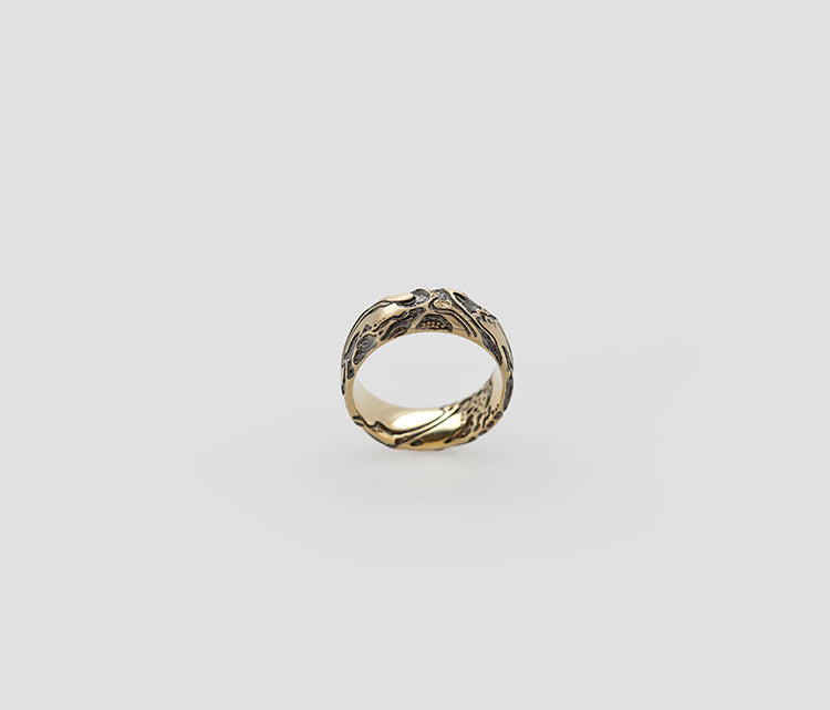 Marble Band Ring