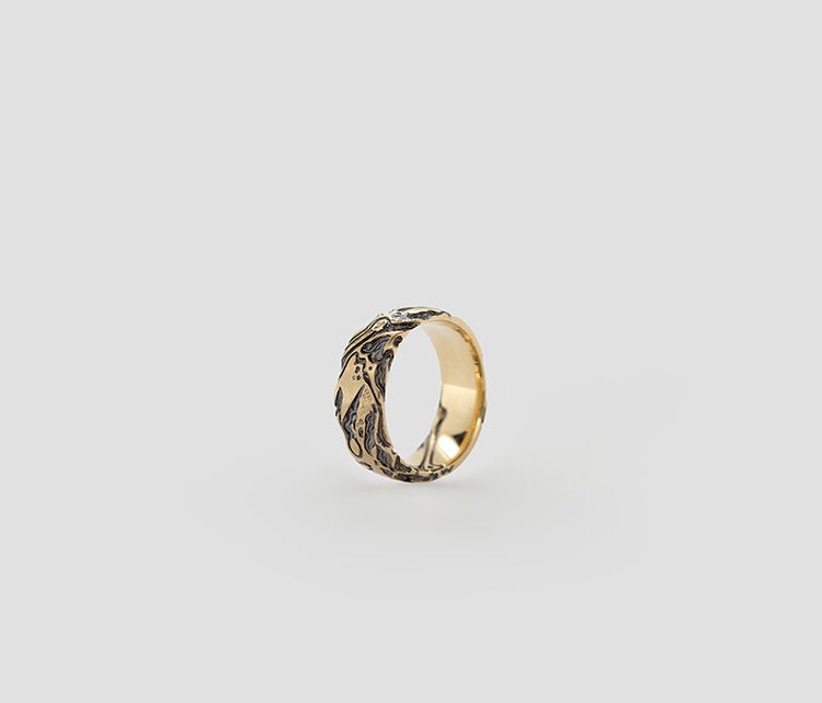 Marble Band Ring