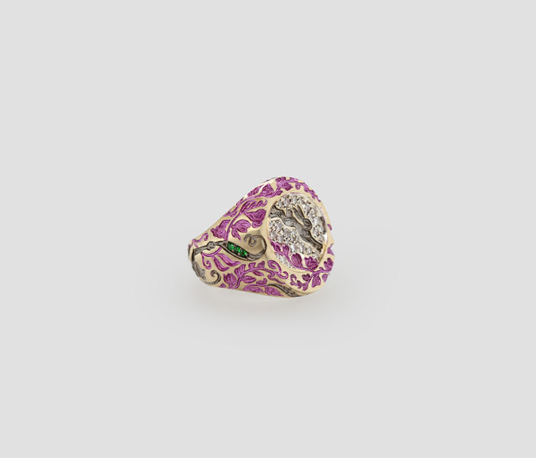The Moon Rabbit Signet (Purple)