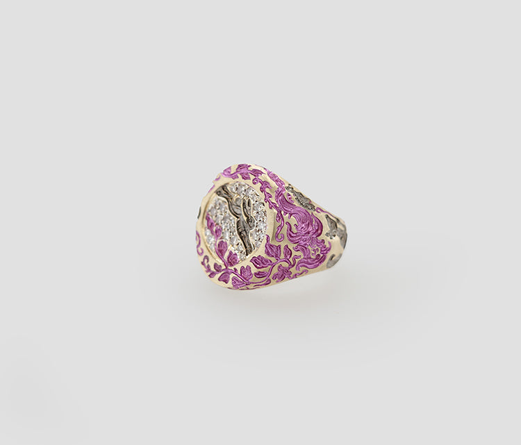 The Moon Rabbit Signet (Purple)