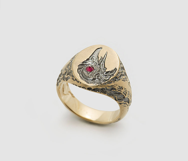 'Tower of' Raven Signet