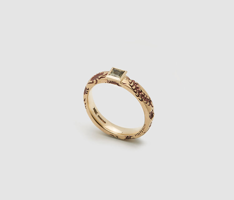 Undergrowth Sapphire Band