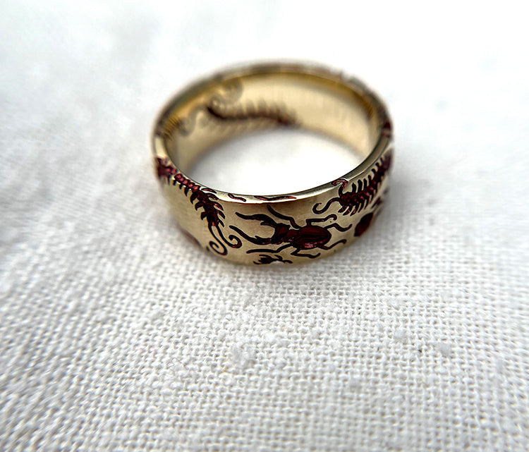 Undergrowth Band Ring