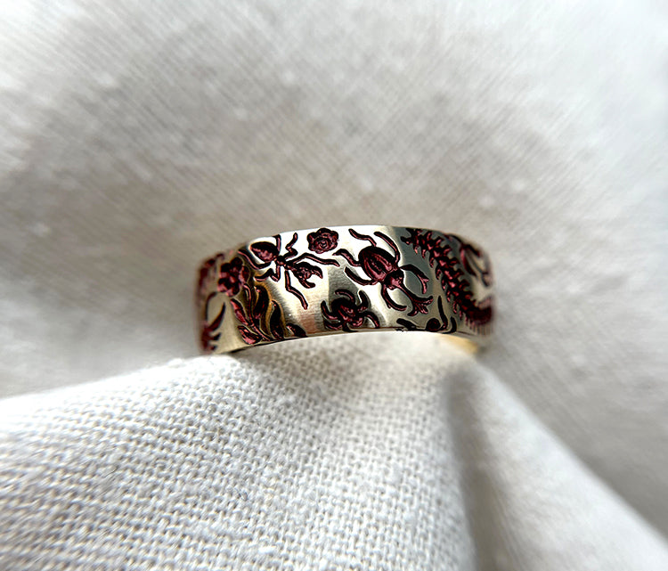 Undergrowth Band Ring